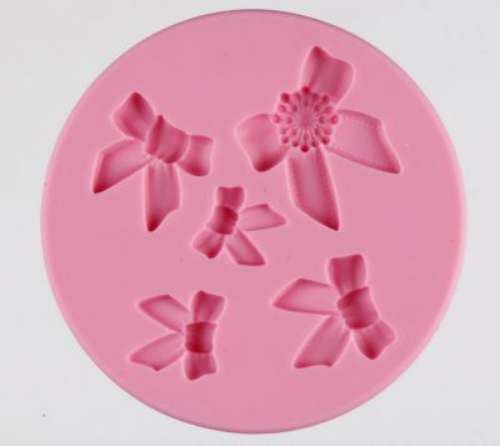 Bows Silicone Mould - Click Image to Close